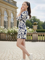 Women's Indigo Courtyard Muse Oversized Dress