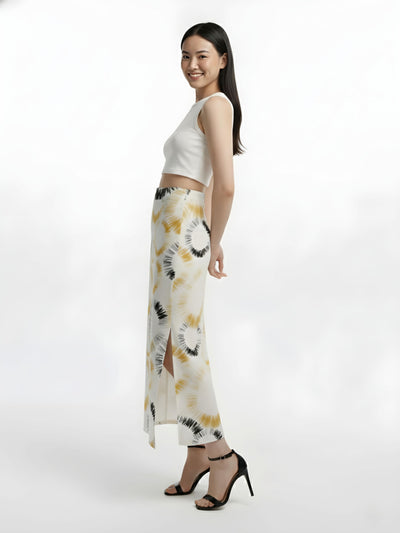 Women's Sunburst Halo Lumina Midi Skirt