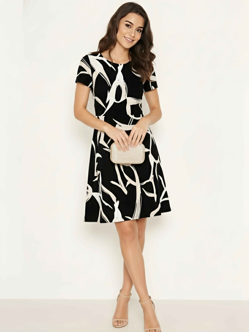 Women's Ivory Echo Moonlit Elegance Dress