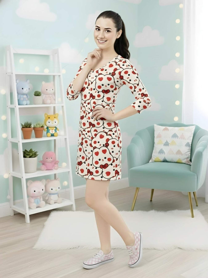 Women's Cherub Dot Serenity Oversized Dress