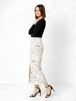 Women's Vienna Scribble Essence Midi Skirt
