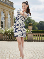 Women's Indigo Courtyard Muse Oversized Dress