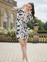 Women's Indigo Courtyard Muse Oversized Dress