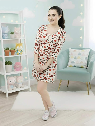 Women's Cherub Dot Serenity Oversized Dress