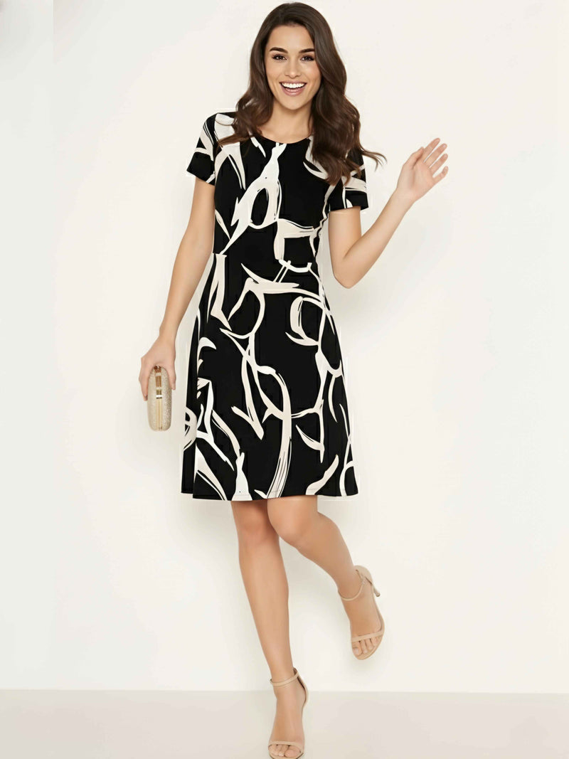 Women's Ivory Echo Moonlit Elegance Dress